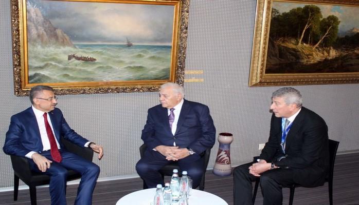 Огтай Асадов встретился с вице-президентом Турции Фаиком Октаем