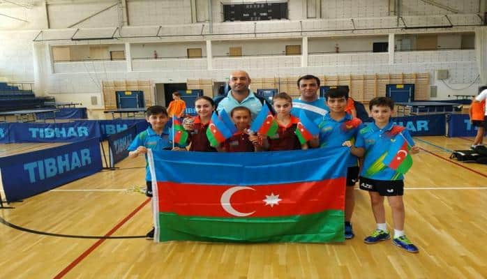Azərbaycanın yeniyetmə tennisçiləri Avropa turnirində yüksək nəticələr göstəriblər