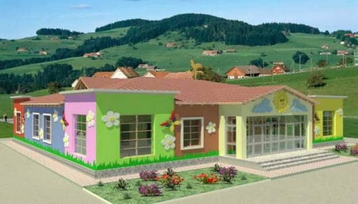 Ermənilər Tərtər rayonu ərazisində öz balaları üçün bağça tikməyə başladı