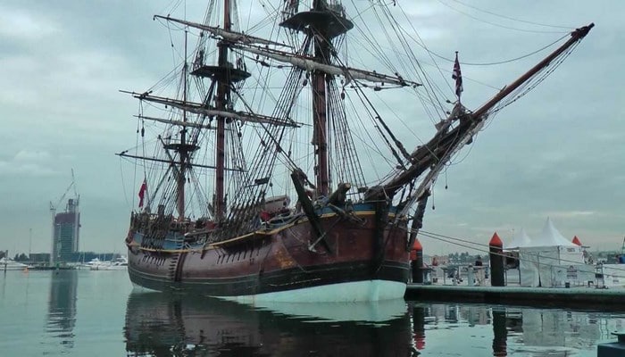 Как выглядел корабль капитана Кука