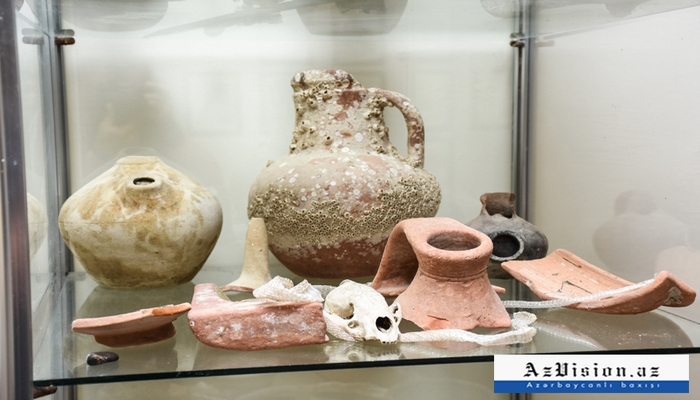 Su altında qalan şəhərə aid tapıntılar