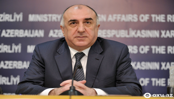 Elmar Məmmədyarov: Ermənistan-Azərbaycan münaqişəsi hərtərəfli əməkdaşlığın qarşısını alır