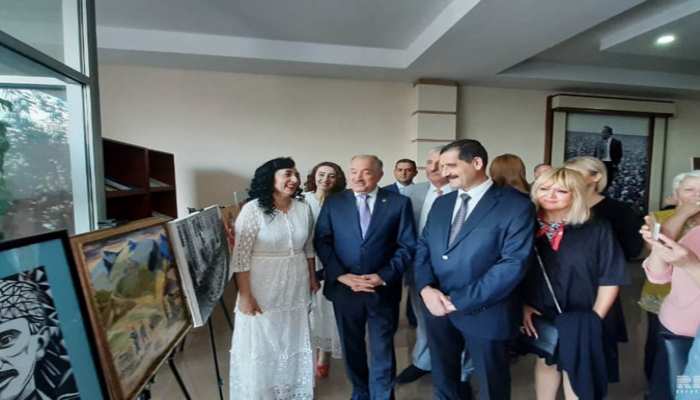 Bakının erməni-daşnak qüvvələrinin işğalından azad olunmasının 101 illiyinə həsr edilmiş sərgi keçirilib