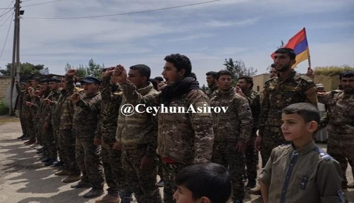 Erməni alayı Qarabağ üçün hazırlaşır