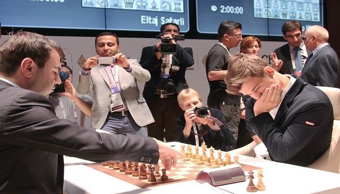 Şəhriyar Məmmədyarov Maqnus Karlsenə məğlub olub