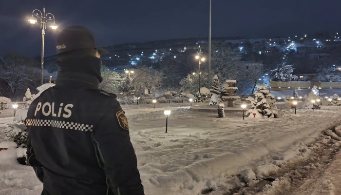 DİN: "Dağlıq ərazilərdə, magistrallarda gücləndirilmiş rejimdə xidmət təşkil olunub"