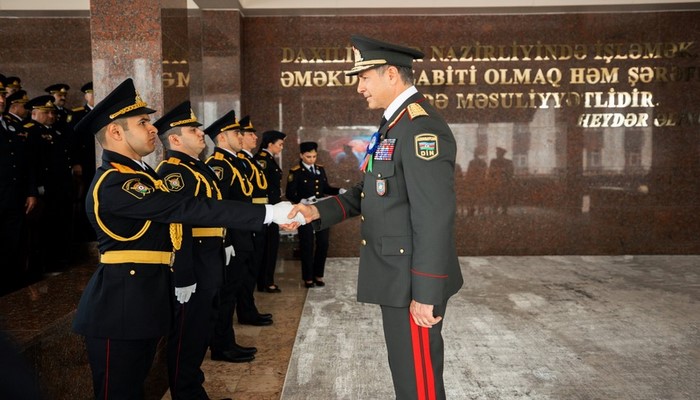 DİN-də “Polis Günü”nə həsr olunmuş təntənəli mərasim keçirilib