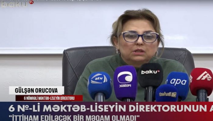 Direktor: “İkinci sinif şagirdinin zorakılığa məruz qalması qətiyyən təsdiq olunmayıb” - VİDEO