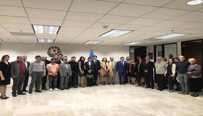 Делегация Госкомитета по работе с диаспорой Азербайджана встретилась с соотечественниками в Калифорнии