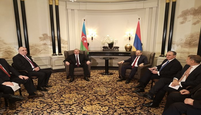 В Вене началась встреча президента Азербайджана и премьер-министра Армении