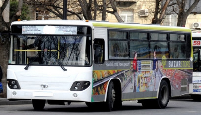 В Баку изменена схема движения двух автобусных маршрутов