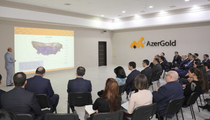 В ЗАО AzerGold состоялась презентация на тему добычи
