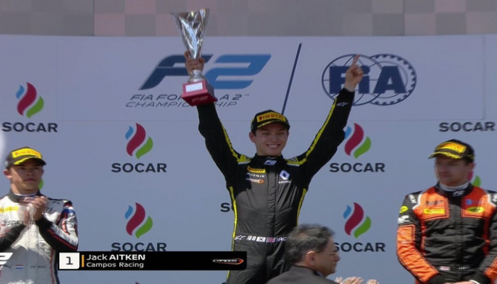 'Formula 2' yarışının ilk qalibi müəyyənləşib