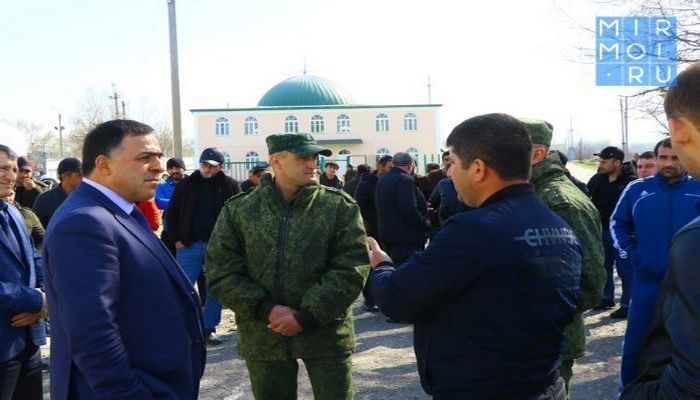 Dağıstan sərhədində əlacsız qalan azərbaycanlılara yardım edilir