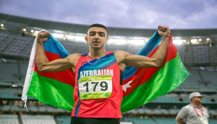Nazim Babayev: 'Erməni atlet mənimlə rəqabətdə zəif oldu'