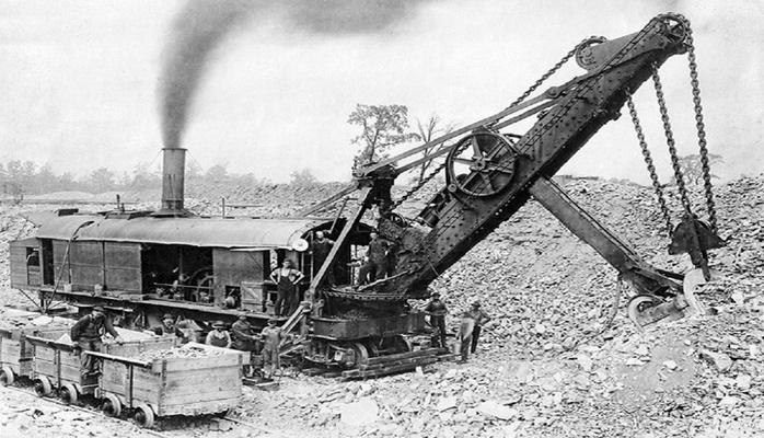 Экскаватор: чудо инженерной мысли XIХ века