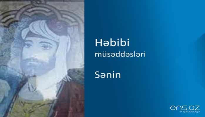 Həbibi - Sənin