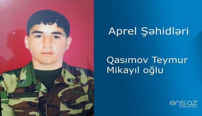 Teymur Qasımov Mikayıl oğlu