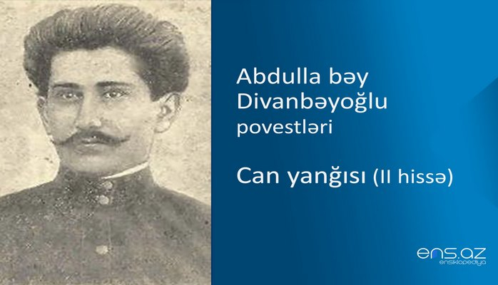 Abdulla bəy Divanbəyoğlu - Can yanğısı (II hissə)