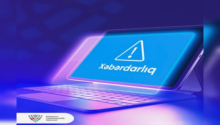 Elektron Təhlükəsizlik Xidməti media qurumlarını xəbərdar edir