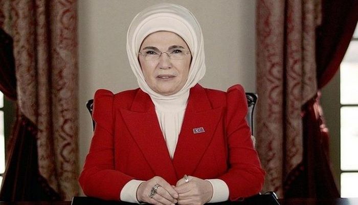 Əminə Ərdoğan zəlzələ ilə əlaqədar Azərbaycanın dəstəyini yüksək qiymətləndirib