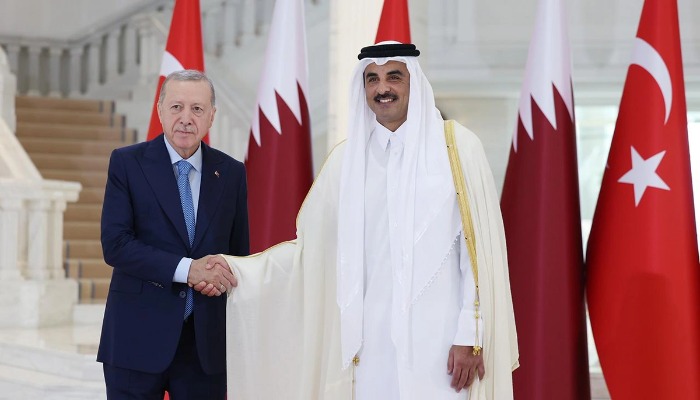 Ərdoğan Qətər əmiri ilə Qəzzadakı vəziyyəti müzakirə etdi