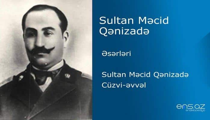Sultan Məcid Qənizadə - Məktubati-Şeyda bəy Şirvani/Cüzvi-əvvəl