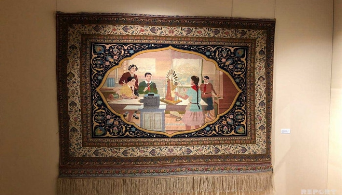 В Москве открылась выставка азербайджанских ковров
