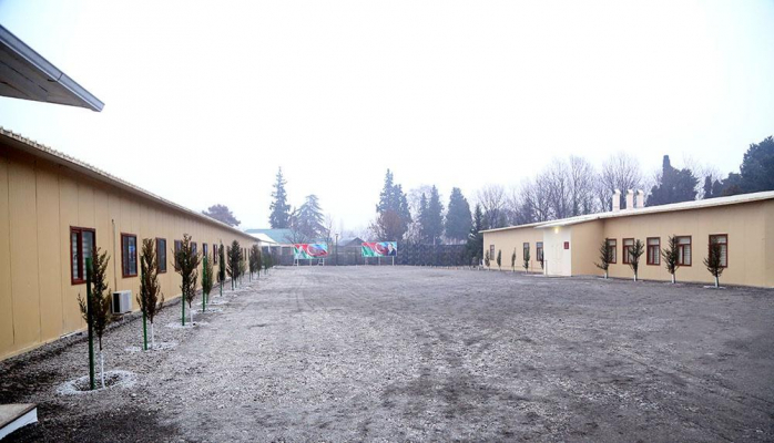 В прифронтовой зоне открылась еще одна воинская часть Азербайджанской армии
