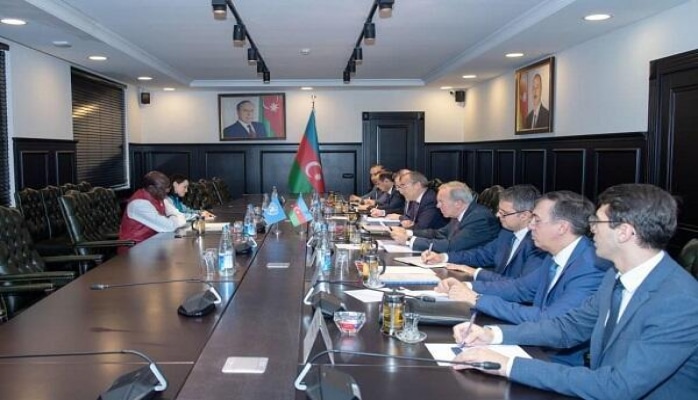 Mikayıl Cabbarovun yeni vəzifədə ilk görüşü