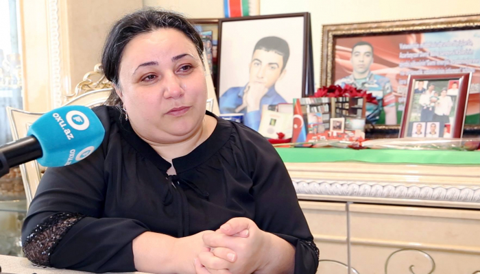 Şəhid anası: Oğlumun köynəyinə “Səni görüm şəhid olasan” yazmışdılar