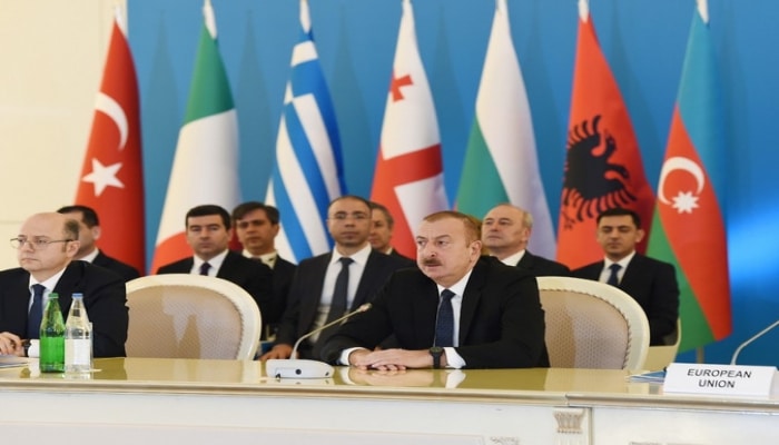 Azərbaycan Prezidenti: 'Xəzərdəki ən böyük donanma bizə məxsusdur'