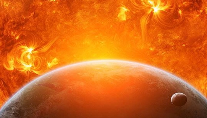 Günəşdə maqnit qasırğası olub