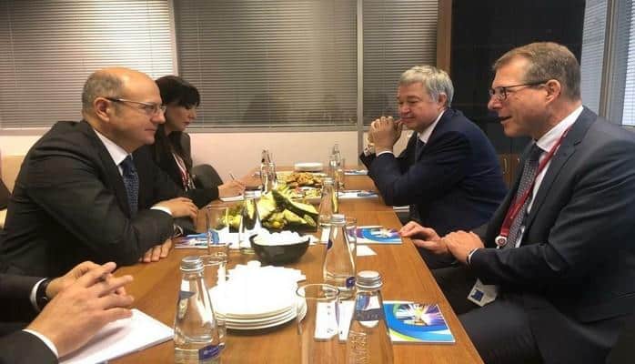 Energetika naziri “Siemens” şirkətinin tədbirində iştirak edib