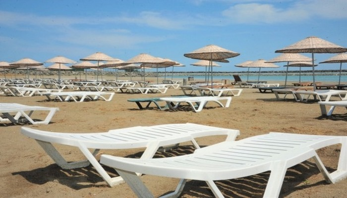 Samsun'da Kovid-19 nedeniyle kapalı tutulan plajlar hizmete açıldı