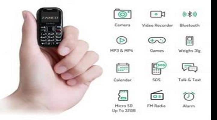 Dünyada ən kiçik telefonun yeni versiyası təqdim edilib