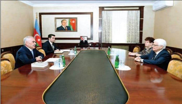 Васиф Талыбов встретился с послом РФ в Азербайджане Михаилом Бочарниковым