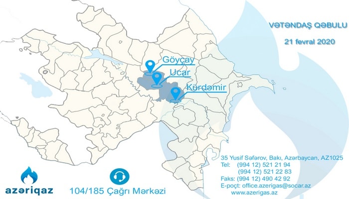 Fevralın 21-də növbəti vətəndaş qəbulu keçiriləcək