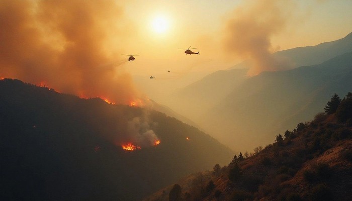 FHN: "Xocalı, Xocavənd və Şuşada dağlıq ərazidə baş verən yanğınlar tam söndürüldü"