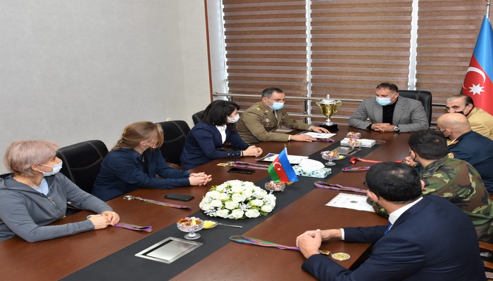 Fövqəladə Hallar Nazirliyinn səmti müəyyənetmə komandası yarışda uğur qazanıb