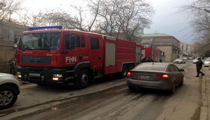 Gədəbəy İcra Hakimiyyətinin binasında yanğın söndürüldü