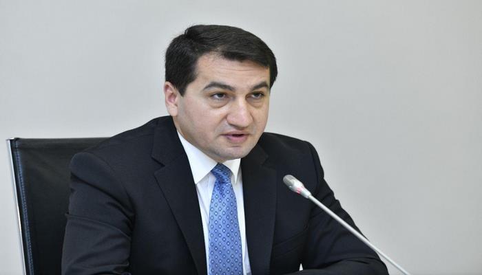 Hikmət Hacıyev: "Azərbaycan ATƏT-in Minsk qrupu çərçivəsində konkret danışıqların tərəfdarıdır"