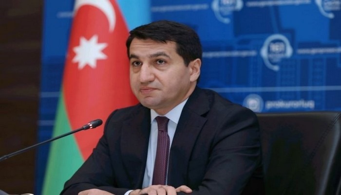 Hikmət Hacıyev: “Ermənistan Azərbaycana aid tarixi abidələrin izlərini silməyə çalışır”