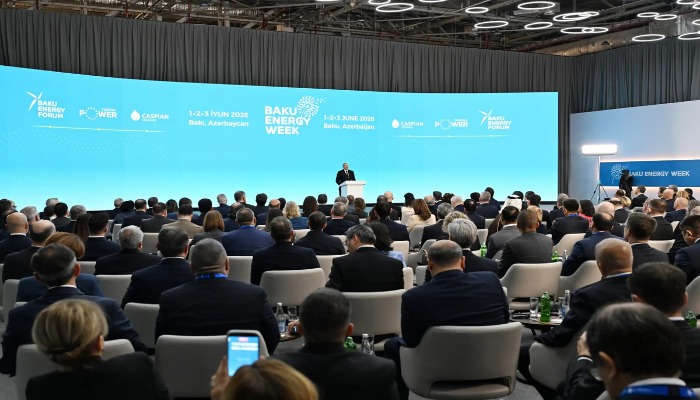 İlham Əliyev: Bu gün tərəfdaşlarımızla enerji kabelləri ilə bağlı sıx əməkdaşlıq edirik