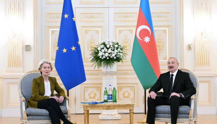 İlham Əliyev və Ursula fon der Lyayen mətbuata bəyanatlarla çıxış edirlər - CANLI