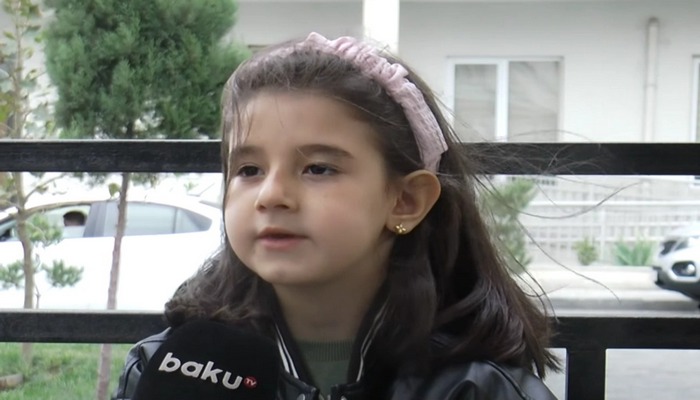 İlham Əliyevin əlindən tutduğu balaca Nilay: "Prezidenti görməyi çox istəyirdim"