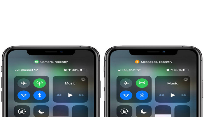 İOS 14 ilə iPhone'ların ekranında görünən narıncı nöqtə nədir?