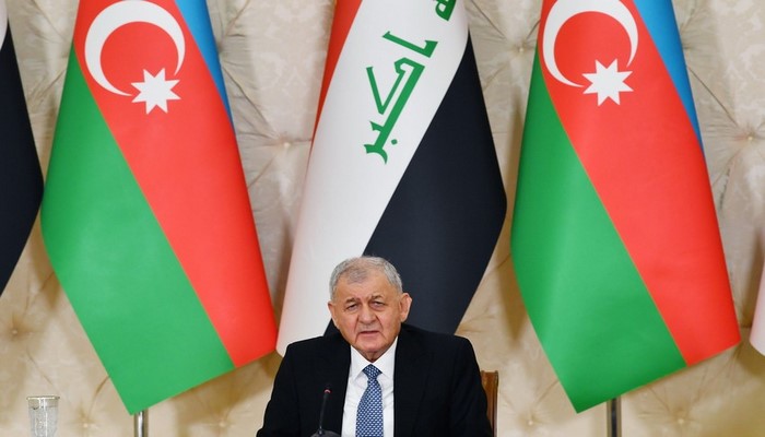 İraq Prezidenti: "Azərbaycanla əlaqələrimizi daha da gücləndirməkdə çox qətiyyətliyik"