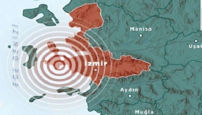 İzmirdə güclü zəlzələ: Ətraf ərazilərdə də hiss edildi