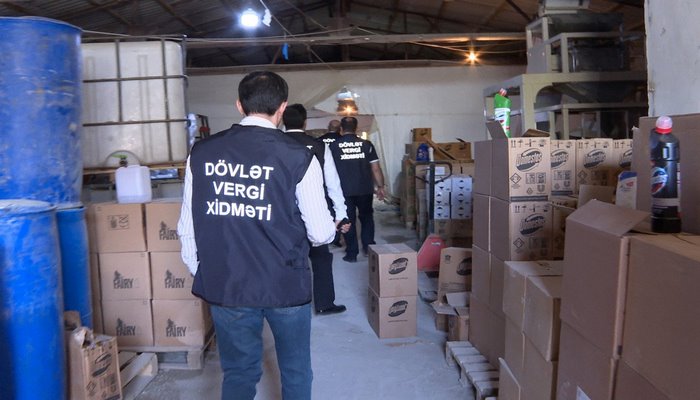Keşlədə saxta məhsulların istehsalı ilə bağlı qanunsuz fəaliyyət aşkar edildi